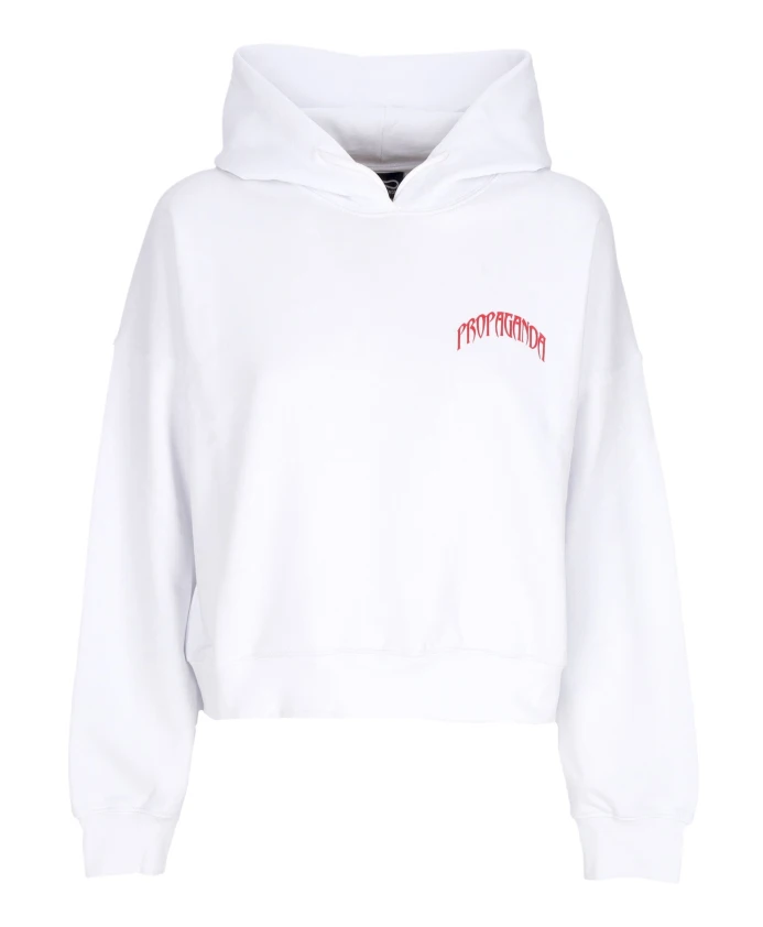 Укороченная треугольная толстовка белого цвета, стильная и удобная. Propaganda, белый
Укороченная треугольная толстовка белого цвета, стильная и удобная. Propaganda, белый