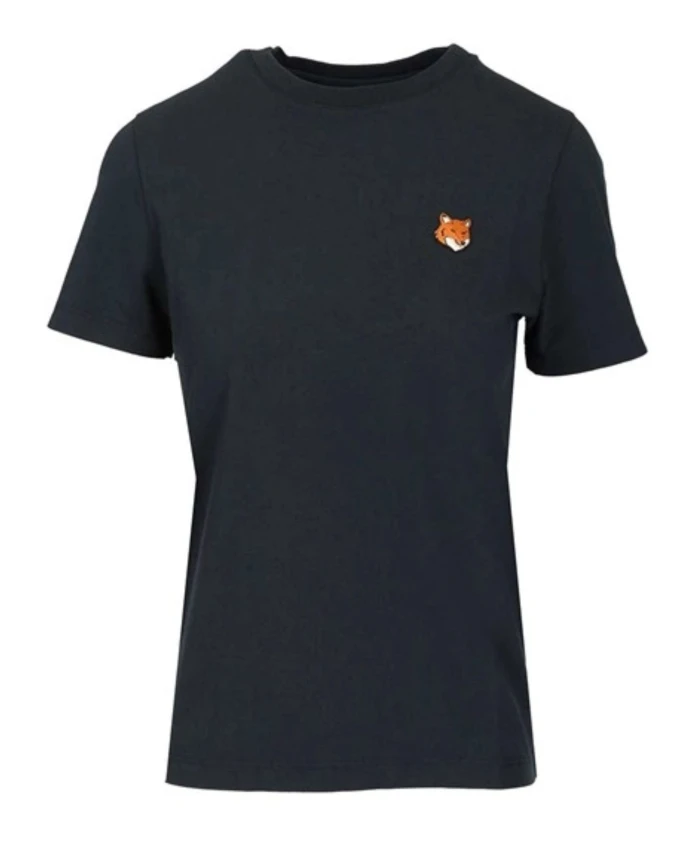 Обычная футболка с изображением головы лисы Maison Kitsunã, синий
Обычная футболка с изображением головы лисы Maison Kitsunã, синий