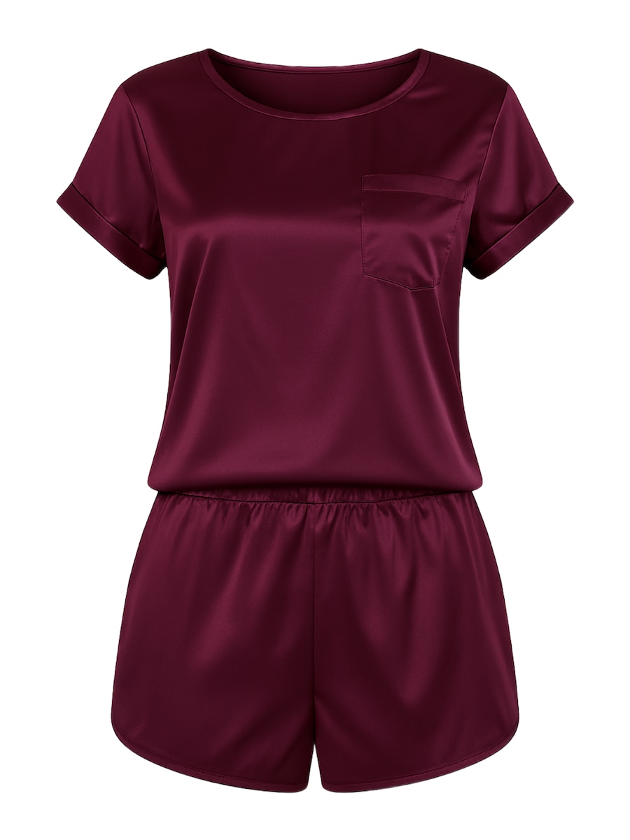 Короткий пижамный комплект C&City, Berry
Короткий пижамный комплект C&City, Berry