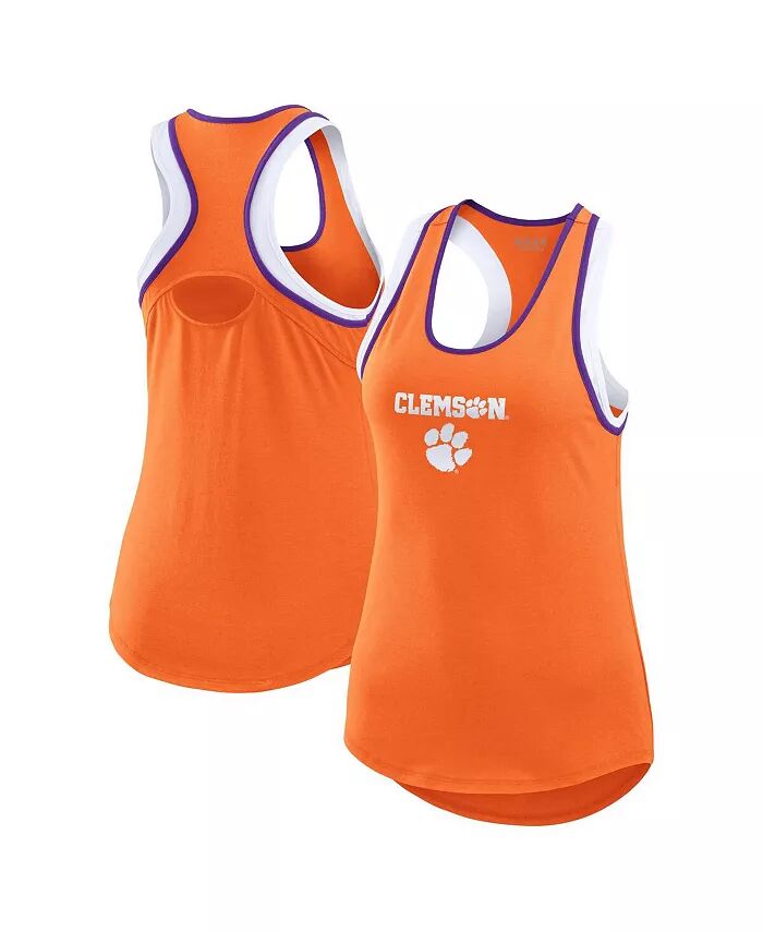 Женская оранжевая майка Clemson Tigers с открытым отверстием Razorback WEAR by Erin Andrews
Женская оранжевая майка Clemson Tigers с открытым отверстием Razorback WEAR by Erin Andrews