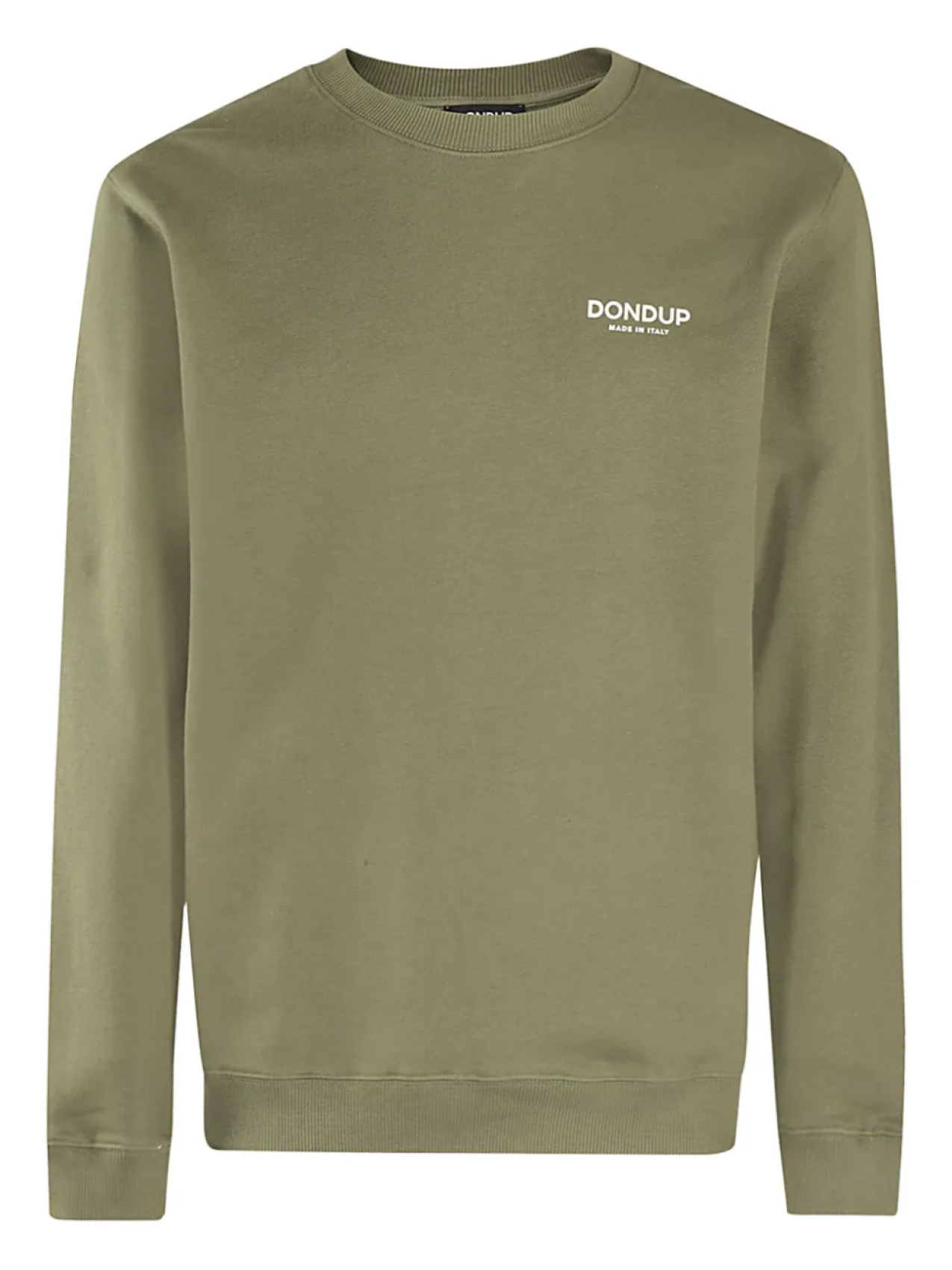 Хлопковый свитер DONDUP, зеленый 
Хлопковый свитер DONDUP, зеленый