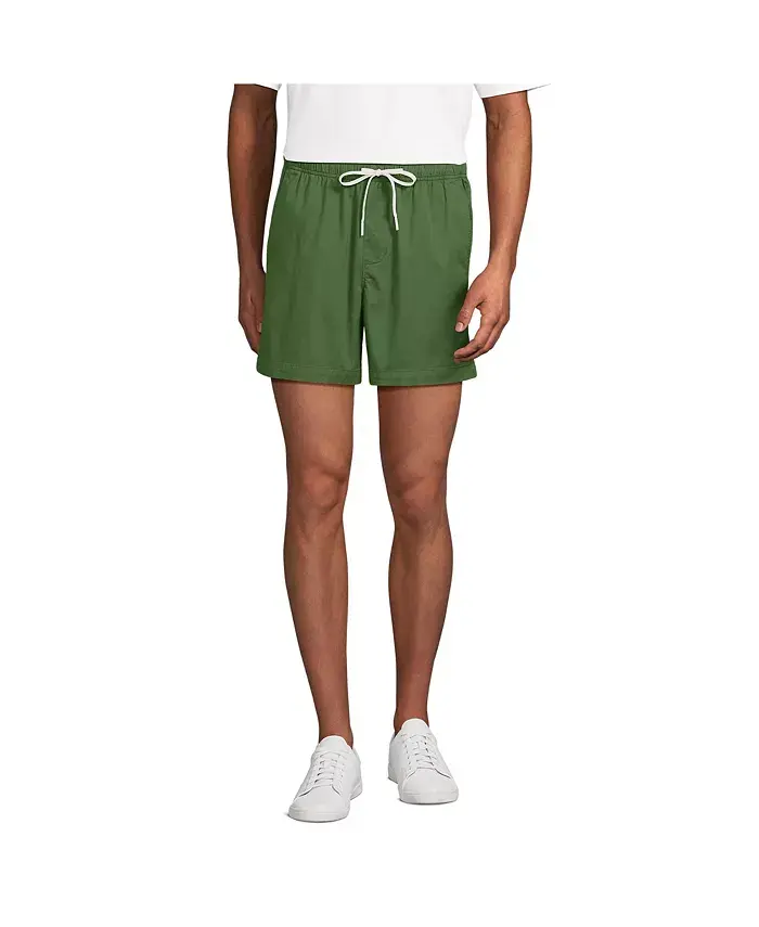 Мужские легкие шорты из твила длиной 5.5 дюймов Easy Shorts Lands' End, зеленый
Мужские легкие шорты из твила длиной 5.5 дюймов Easy Shorts Lands' End, зеленый
