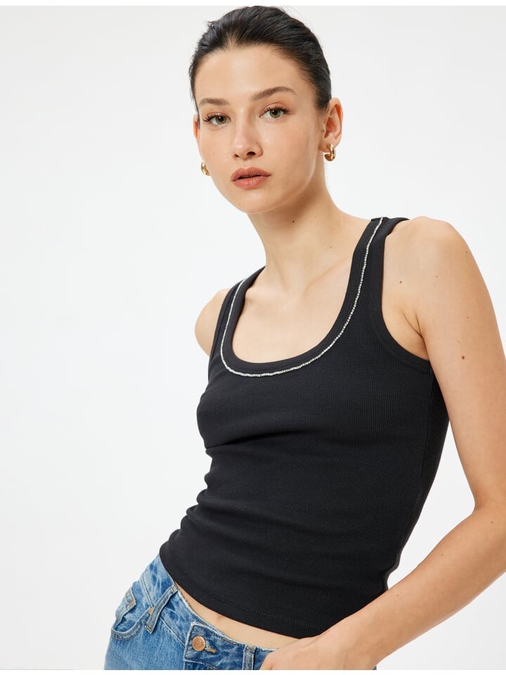 Топ KOTON Tank, черный
Топ KOTON Tank, черный