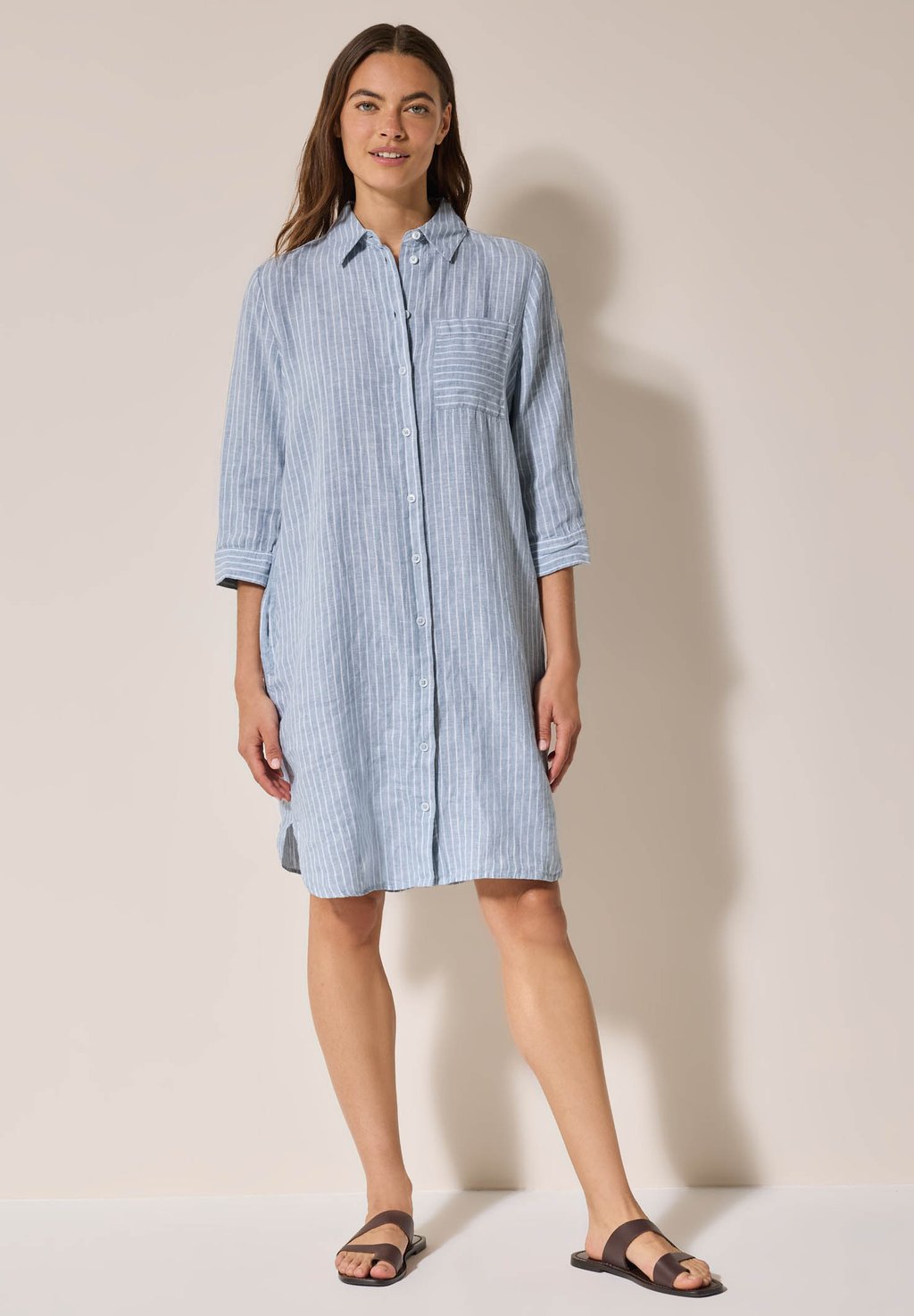 Платье-рубашка Cecil, металлик синий
Платье-рубашка Cecil, металлик синий