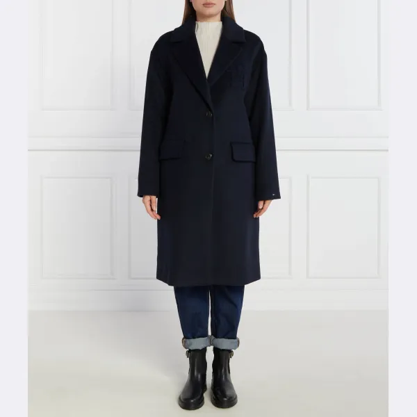 Пальто с добавлением шерсти Tommy Hilfiger, синий
Пальто с добавлением шерсти Tommy Hilfiger, синий