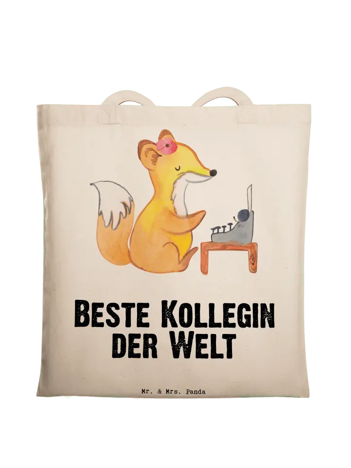 Сумка для переноски Mr & Mrs Panda Fuchs Beste Kollegin der Welt, кремовый
Сумка для переноски Mr & Mrs Panda Fuchs Beste Kollegin der Welt, кремовый