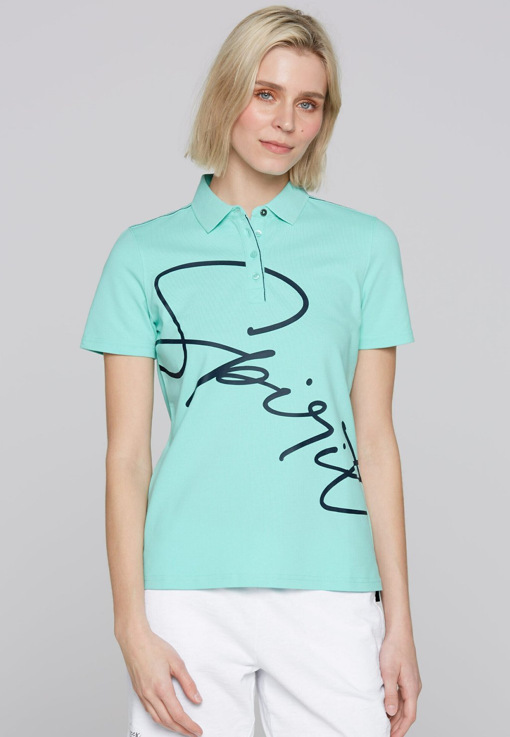 Рубашка поло KURZARM MIT LABEL PRINT Soccx, светло-голубой
Рубашка поло KURZARM MIT LABEL PRINT Soccx, светло-голубой