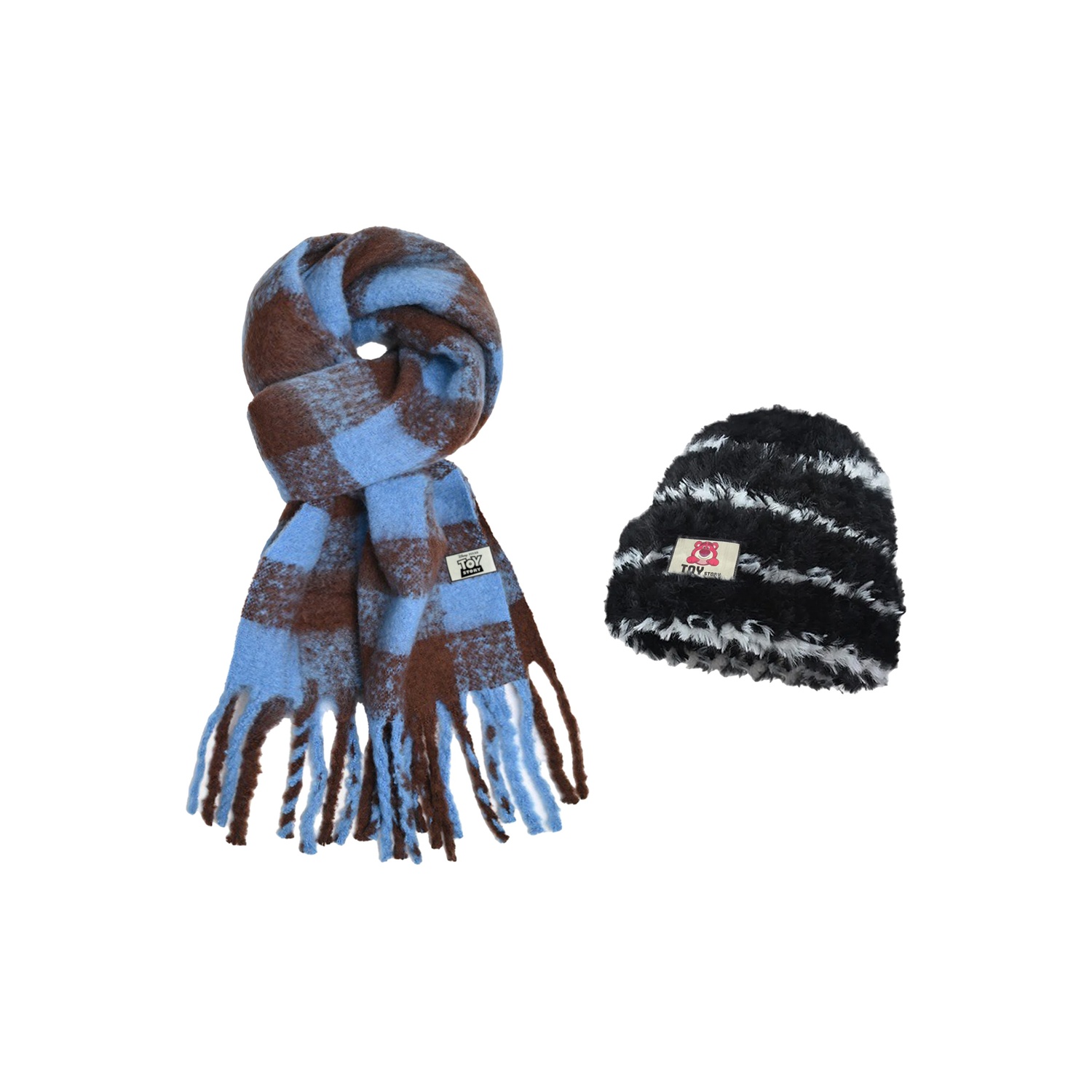 Disney Вязаный шарф унисекс, 2 Pack (Blue Brown Scarf+Striped Hat)
Disney Вязаный шарф унисекс, 2 Pack (Blue Brown Scarf+Striped Hat)