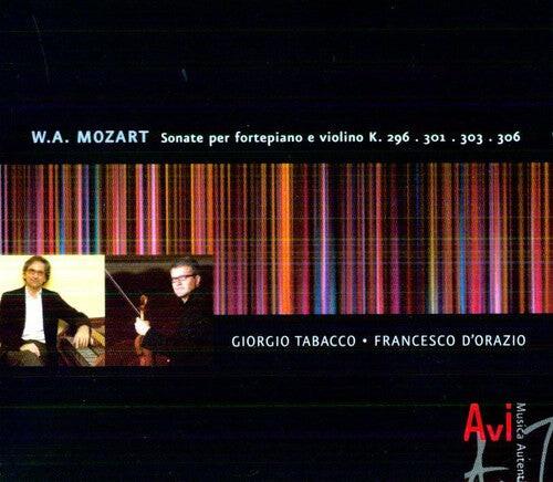 CD диск Mozart / Tabacco / D'Orazio: Sonatas for Fortepiano & Violin K 296 & 301 & 303
CD диск Mozart / Tabacco / D'Orazio: Sonatas for Fortepiano & Violin K 296 & 301 & 303