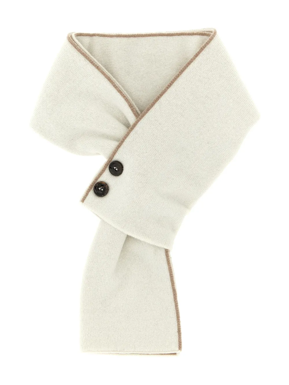 Шерстяной шарф с пуговицами Moorer, белый
Шерстяной шарф с пуговицами Moorer, белый