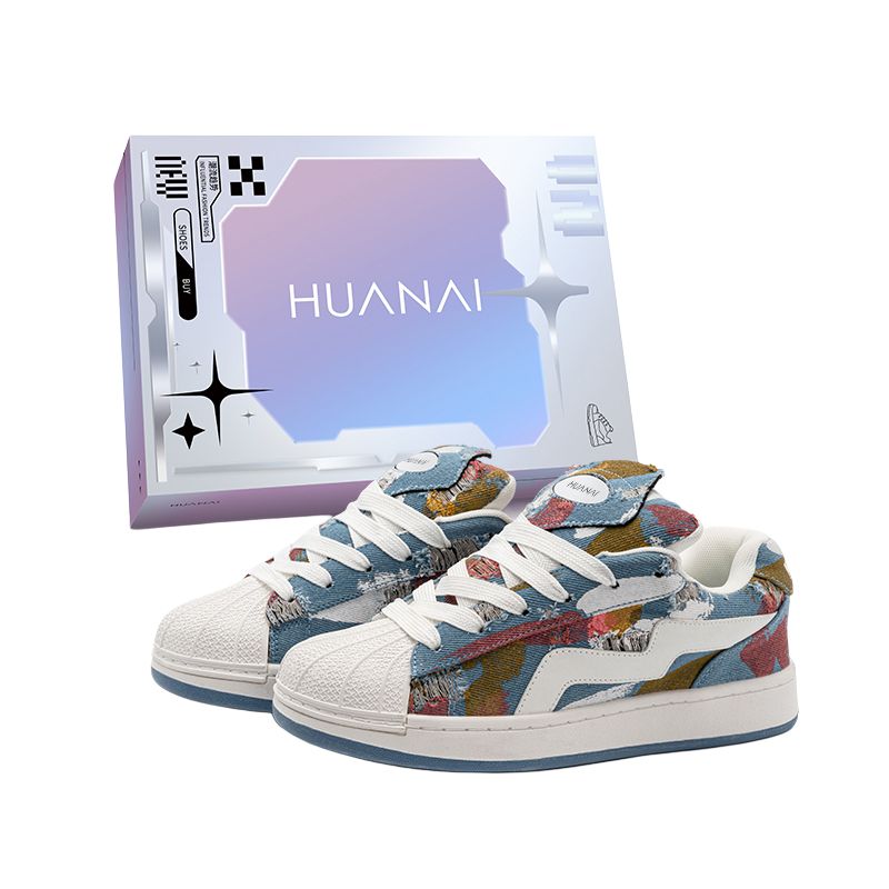 HUANAI Низкие скейтборд кроссовки унисекс разноцветные, цвет Multicolor
HUANAI Низкие скейтборд кроссовки унисекс разноцветные, цвет Multicolor