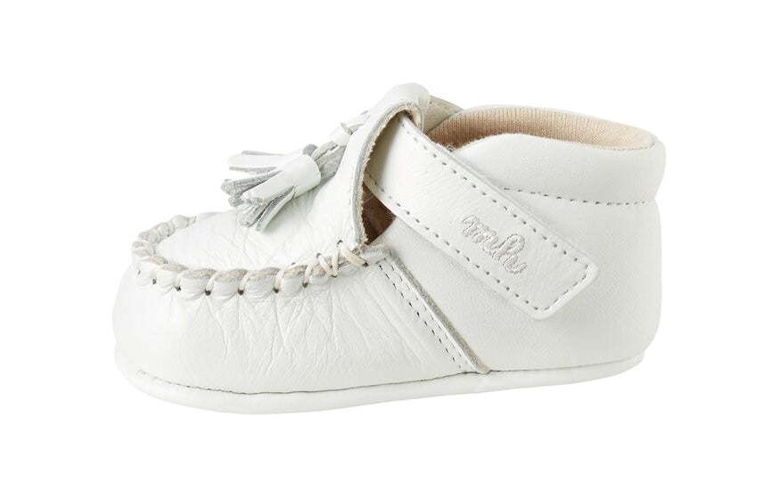 Обувь для малышей, кроссовки Miki House, белый 
Обувь для малышей, кроссовки Miki House, белый