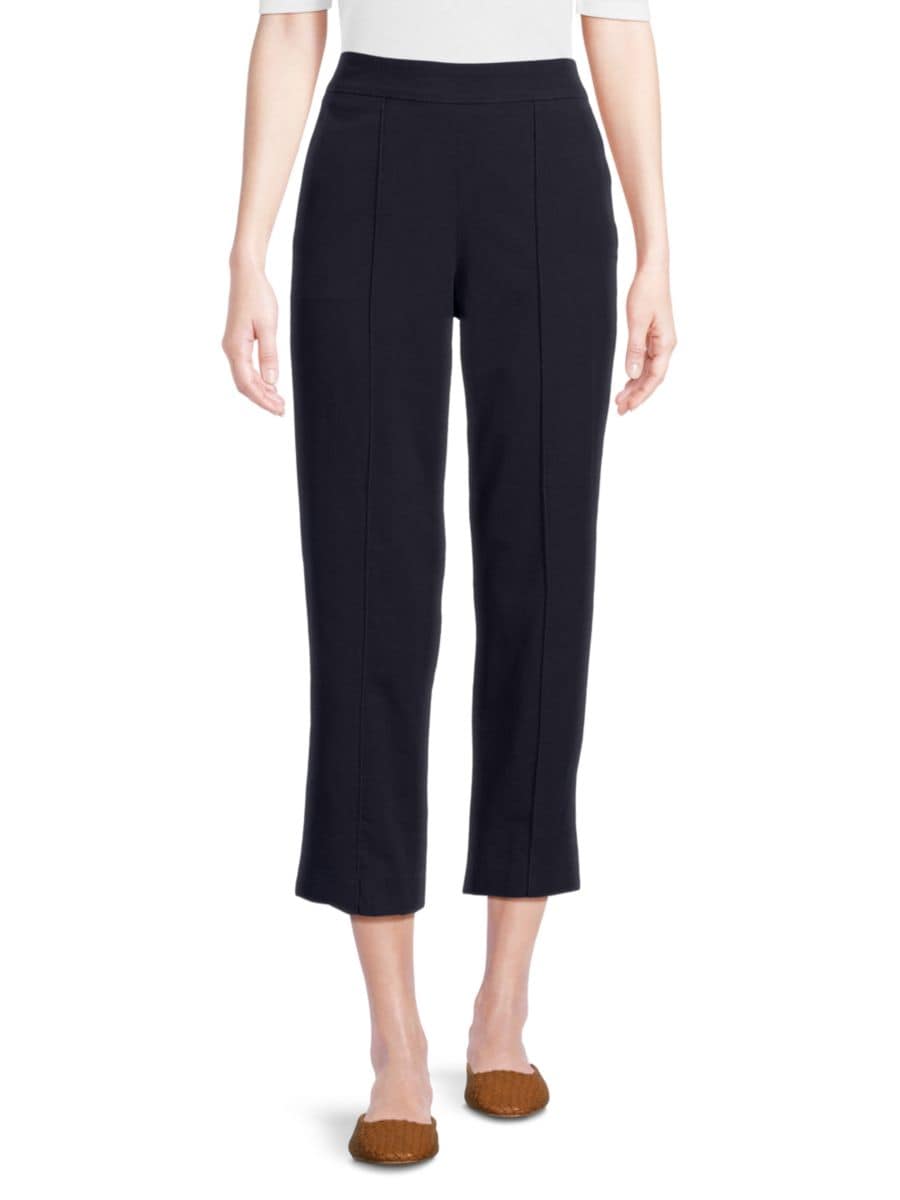 Укороченные зауженные брюки с плоским передом Vince, цвет Coastal Blue
Укороченные зауженные брюки с плоским передом Vince, цвет Coastal Blue