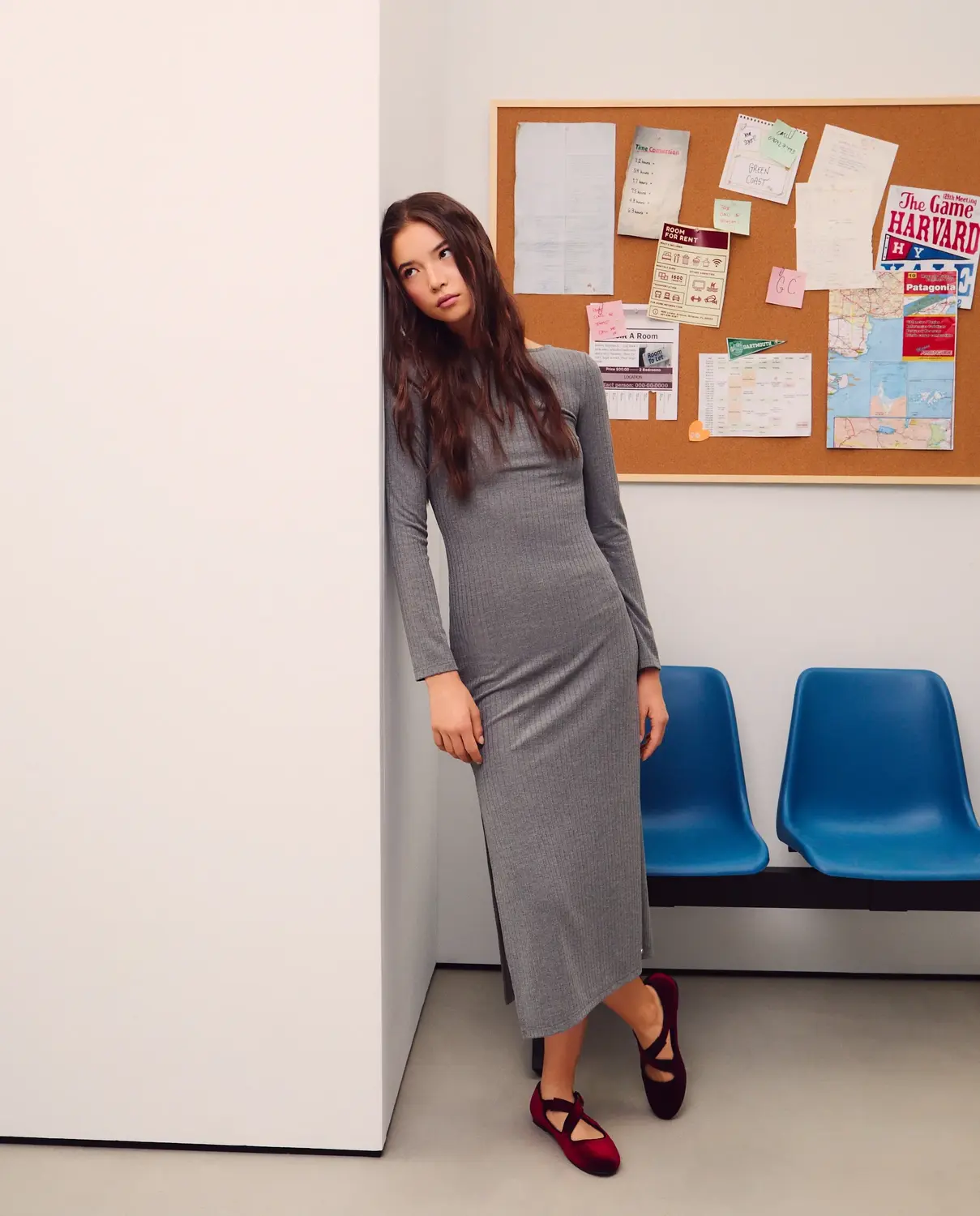 Длинное платье с длинными рукавами и квадратным вырезом в рубчик Green Coast, серый
Длинное платье с длинными рукавами и квадратным вырезом в рубчик Green Coast, серый