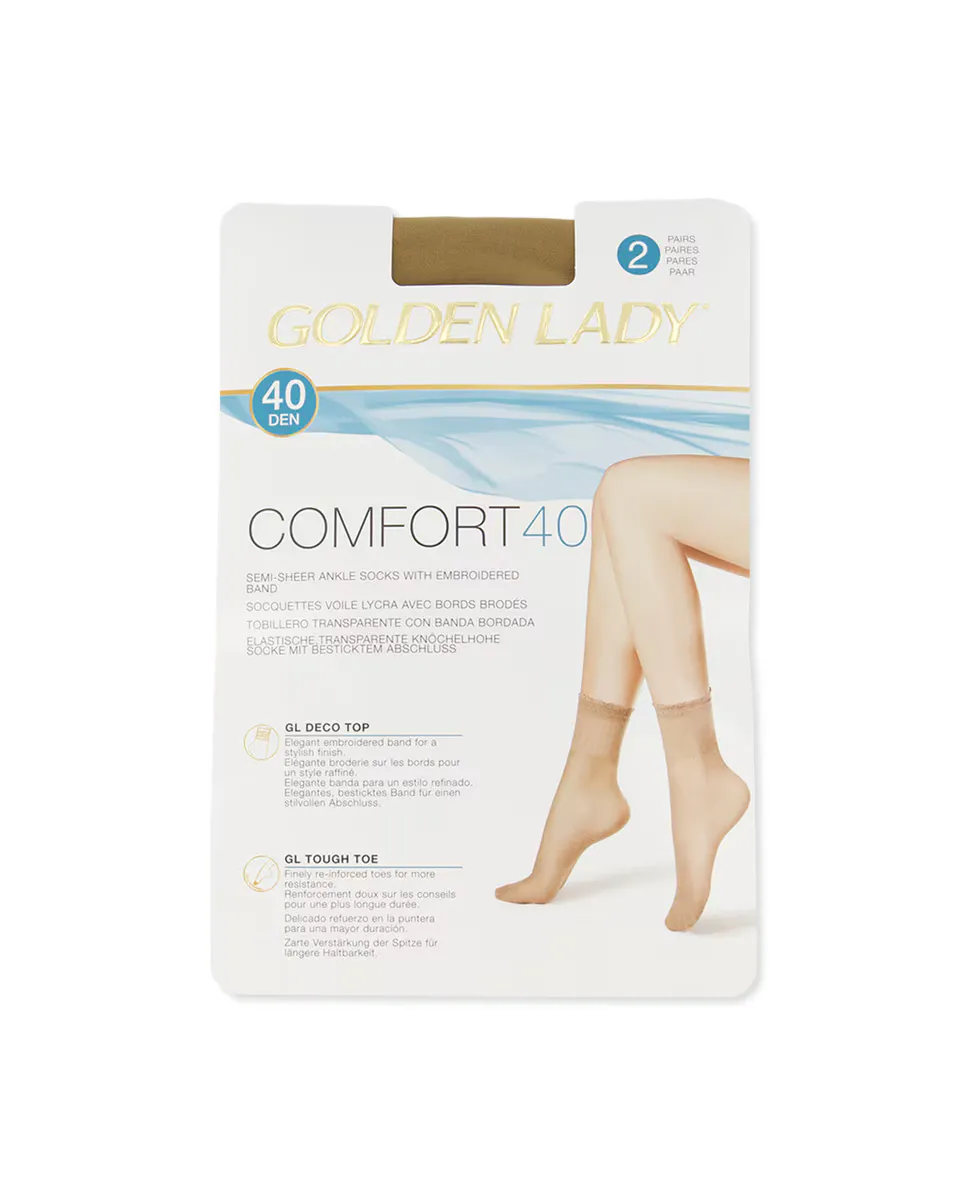 Базовая розетка на щиколотке Golden Lady, цвет Nude
Базовая розетка на щиколотке Golden Lady, цвет Nude