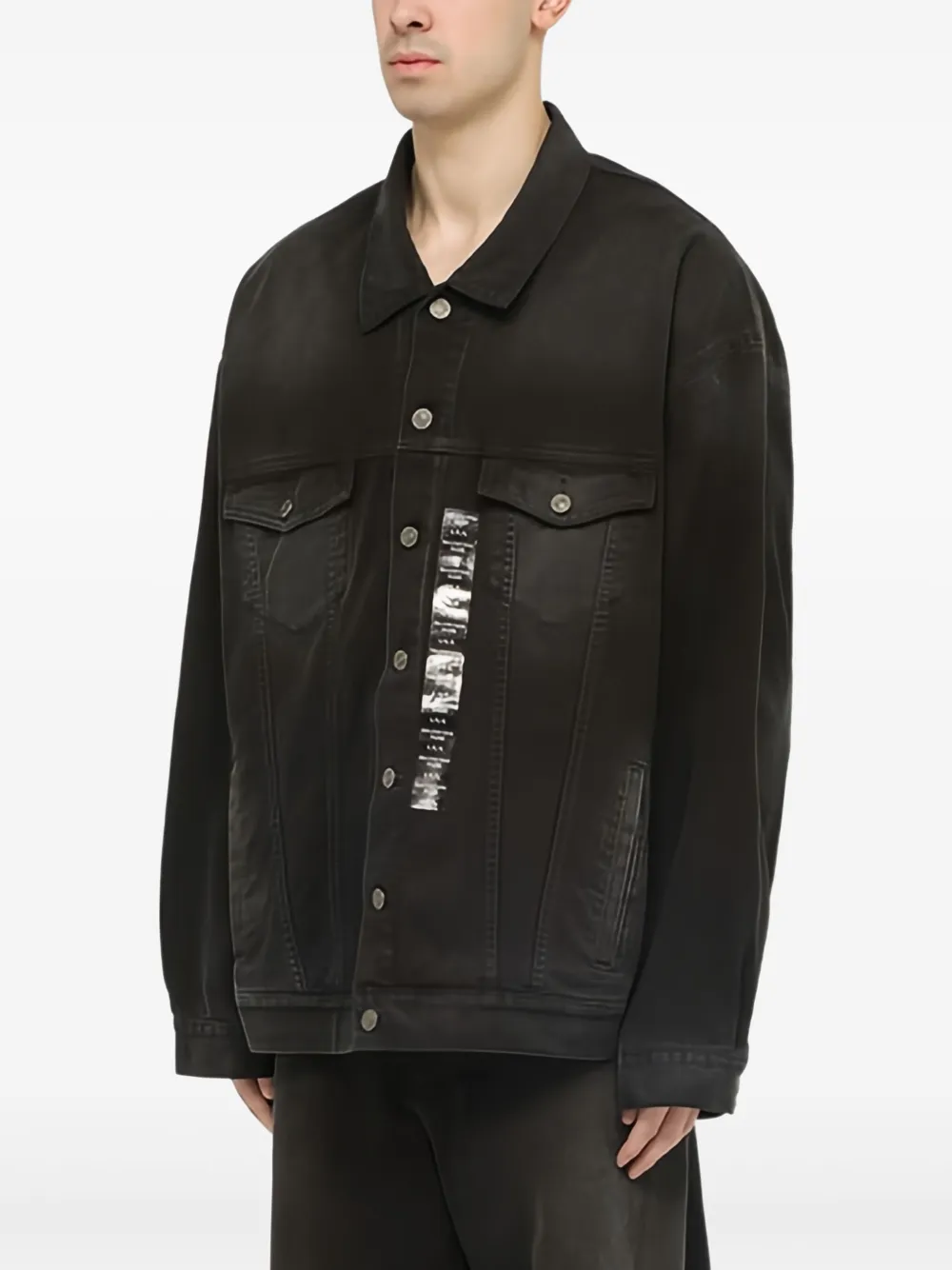 Джинсовая куртка с карманами BALENCIAGA, черный
Джинсовая куртка с карманами BALENCIAGA, черный