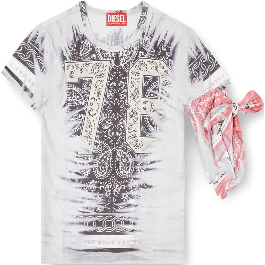 Графическая футболка с принтом Crewneck DIESEL, белый
Графическая футболка с принтом Crewneck DIESEL, белый