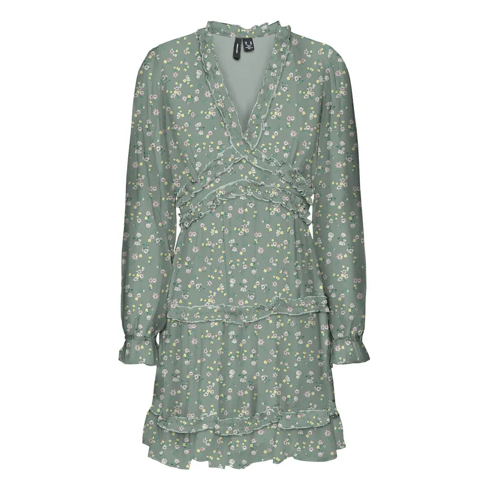 Платье Vero Moda Smilla Midi, зеленый
Платье Vero Moda Smilla Midi, зеленый