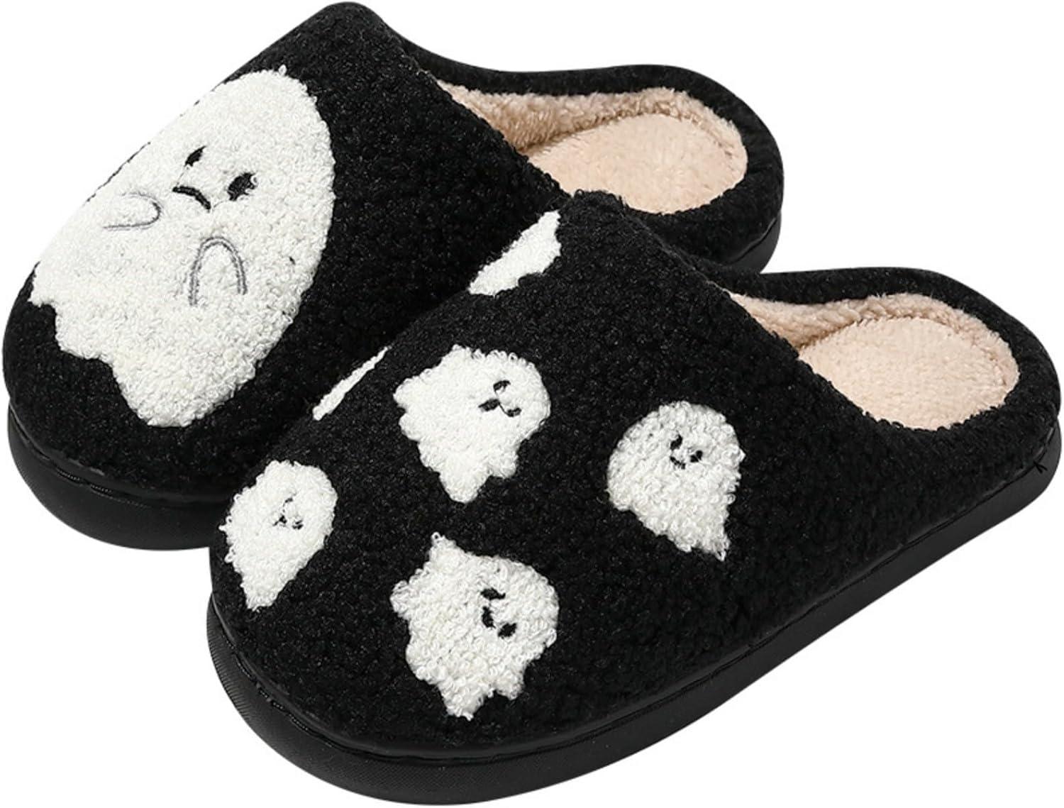 Тапочки CRNTCEM на Хэллоуин для женщин и мужчин, с тыквой, пушистые домашние, удобные и теплые, ретро стиль, мягкие зимние обувь, черный
Тапочки CRNTCEM на Хэллоуин для женщин и мужчин, с тыквой, пушистые домашние, удобные и теплые, ретро стиль, мягкие зимние обувь, черный