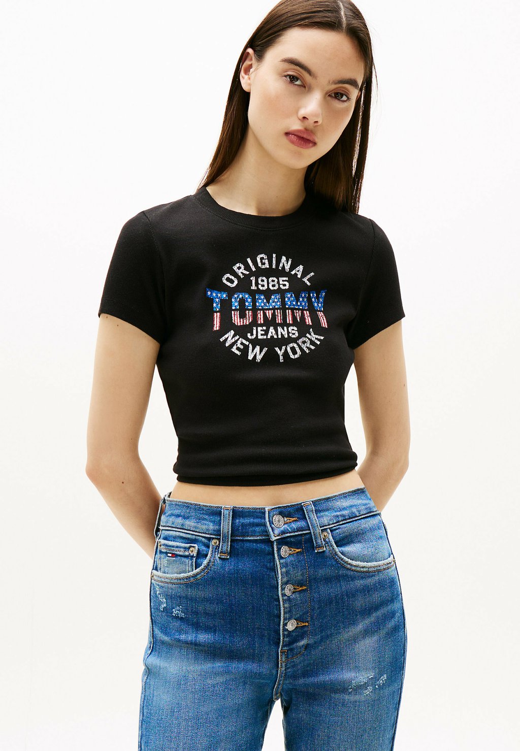 Футболка с принтом SLIM NEW YORK LOGO Tommy Jeans, черный
Футболка с принтом SLIM NEW YORK LOGO Tommy Jeans, черный