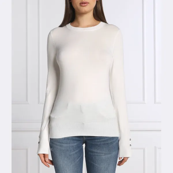 Свитер Elinor стандартного кроя Guess, белый
Свитер Elinor стандартного кроя Guess, белый