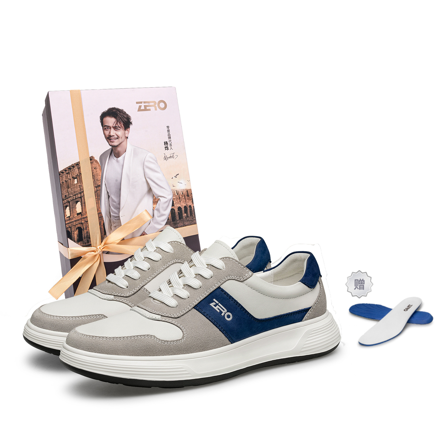 ZRO Мужские повседневные кроссовки низкие бело-голубые бело-зеленые бело-хаки бело-голубые 
ZRO Мужские повседневные кроссовки низкие бело-голубые бело-зеленые бело-хаки бело-голубые