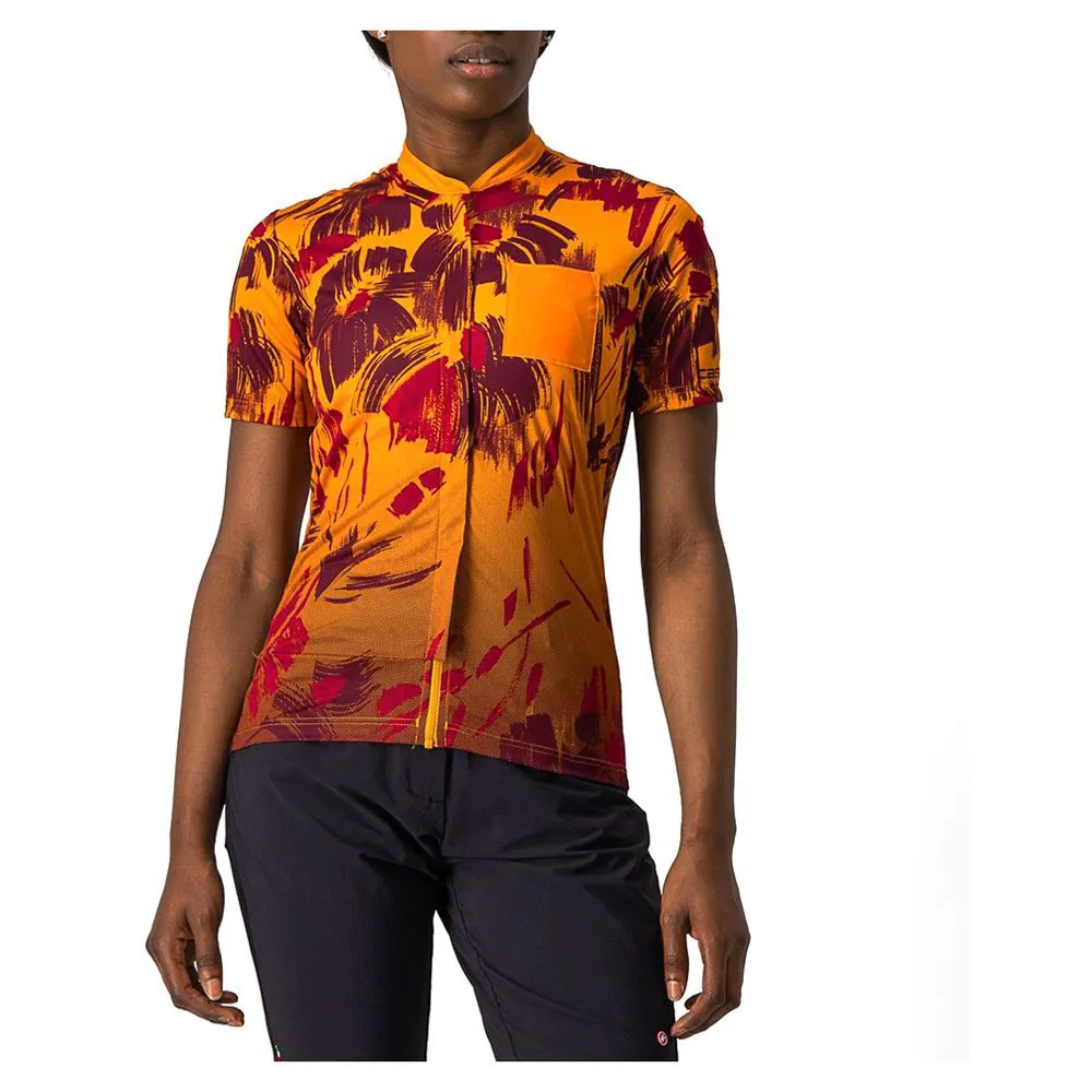 Джерси с коротким рукавом Castelli UNLTD Sentiero, оранжевый 
Джерси с коротким рукавом Castelli UNLTD Sentiero, оранжевый