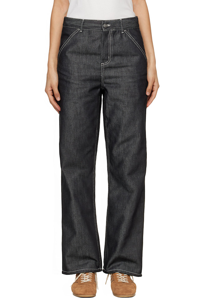 Carhartt Work In Progress Черные простые джинсы
Carhartt Work In Progress Черные простые джинсы