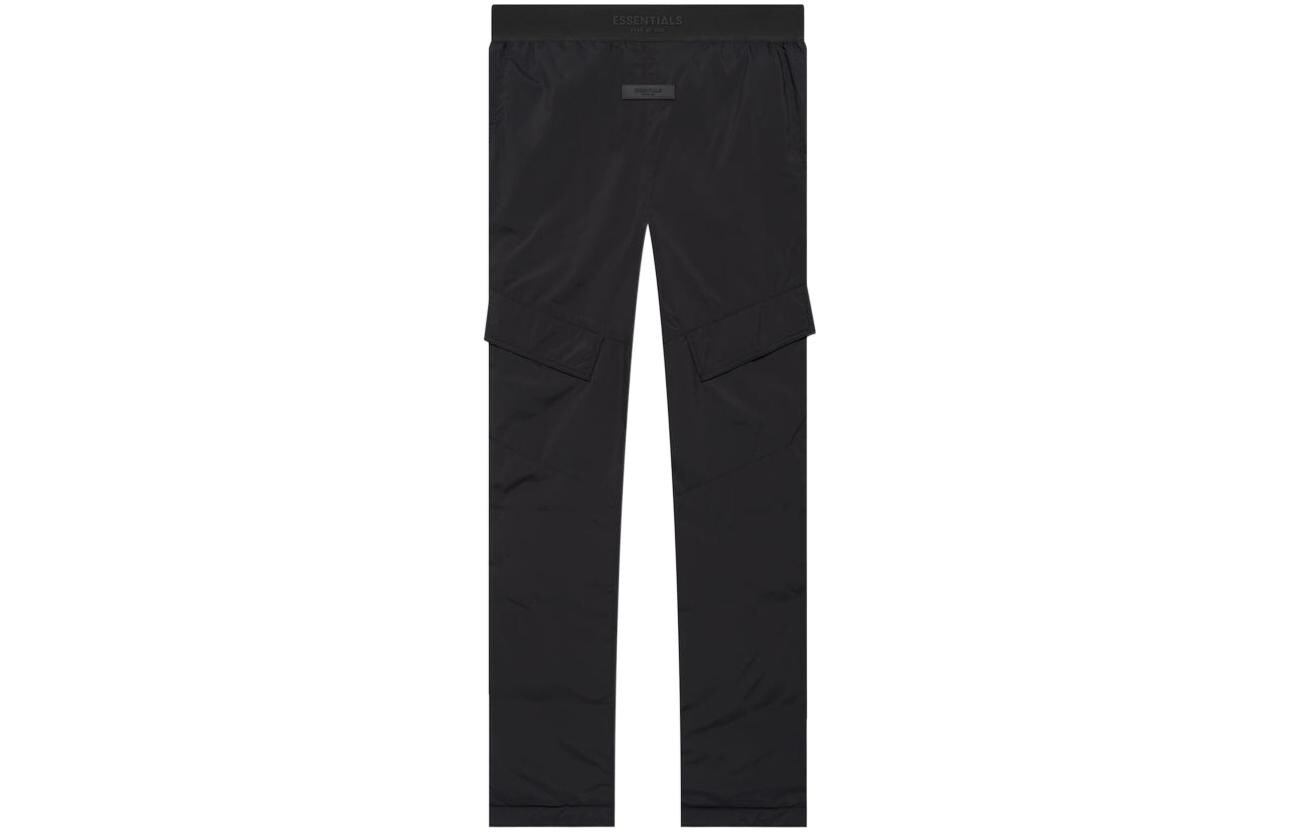 SS22 Трикотажные спортивные штаны мужские Iron Fear Of God Essentials, черный 
SS22 Трикотажные спортивные штаны мужские Iron Fear Of God Essentials, черный