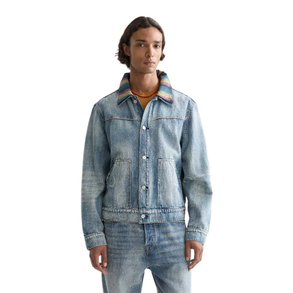 Джинсовая куртка Scotch & Soda 182832, синий
Джинсовая куртка Scotch & Soda 182832, синий