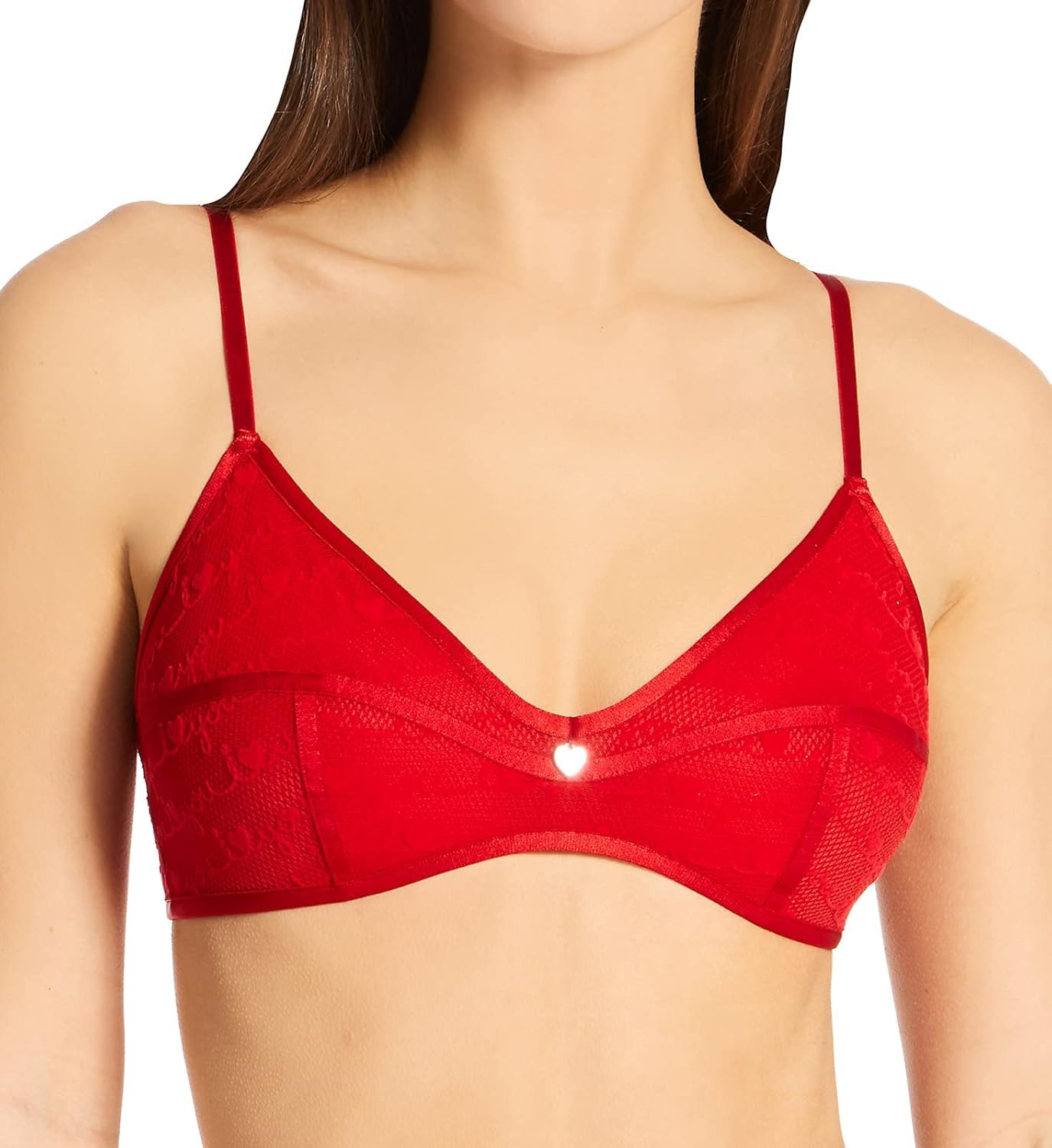 Calvin Klein I Heart You V-Day Unlined Triangle, Rustic Red
Calvin Klein I Heart You V-Day Unlined Triangle, Rustic Red