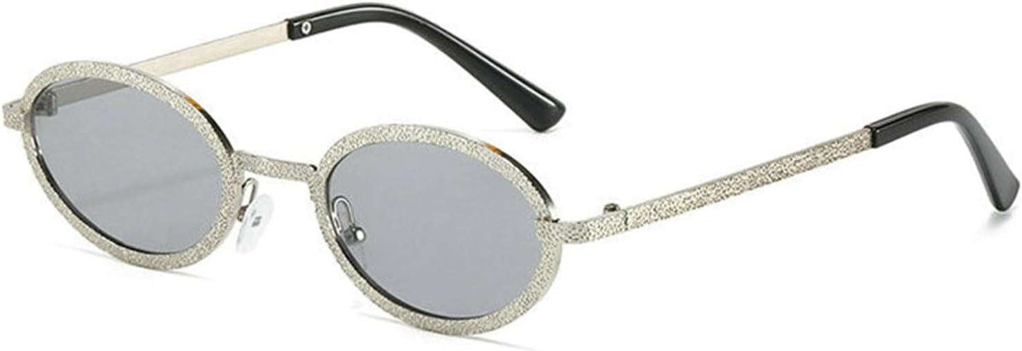 Солнцезащитные очки Willochra в винтажном стиле металл-панк, модель 2025, мужские, дизайнерские, маленькие, овальные, ретро, модные, для активного отдыха, женские, милые, Gary Silver
Солнцезащитные очки Willochra в винтажном стиле металл-панк, модель 2025, мужские, дизайнерские, маленькие, овальные, ретро, модные, для активного отдыха, женские, милые, Gary Silver