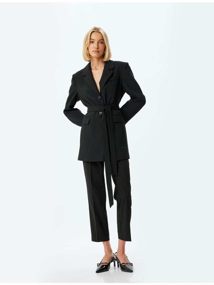 Тканевые брюки KOTON, черный
Тканевые брюки KOTON, черный