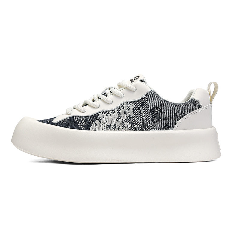 LINGPAO Мужские низкие скейтбордские кроссовки бело-синие, цвет White Blue
LINGPAO Мужские низкие скейтбордские кроссовки бело-синие, цвет White Blue