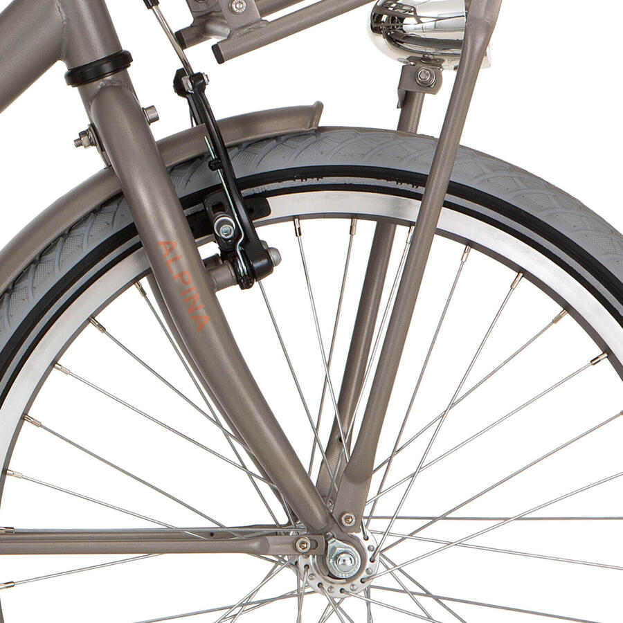 Вилка для женского велосипеда Alpina Gabel 22 Cargo M, винтажное золото с матовым покрытием
Вилка для женского велосипеда Alpina Gabel 22 Cargo M, винтажное золото с матовым покрытием