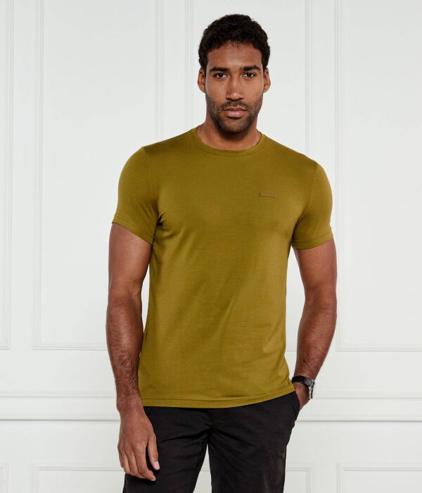 Футболка мужская Calvin Klein облегающего кроя однотонная, зеленый
Футболка мужская Calvin Klein облегающего кроя однотонная, зеленый