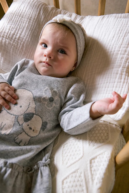 Детский набор из 2 предметов Mayoral Newborn, серый
Детский набор из 2 предметов Mayoral Newborn, серый