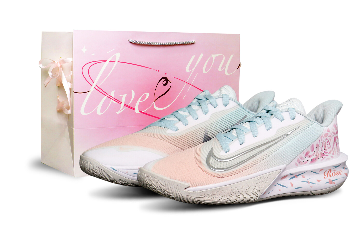 Баскетбольные кроссовки Precision 7 унисекс с низким верхом белые/розовые Nike 
Баскетбольные кроссовки Precision 7 унисекс с низким верхом белые/розовые Nike