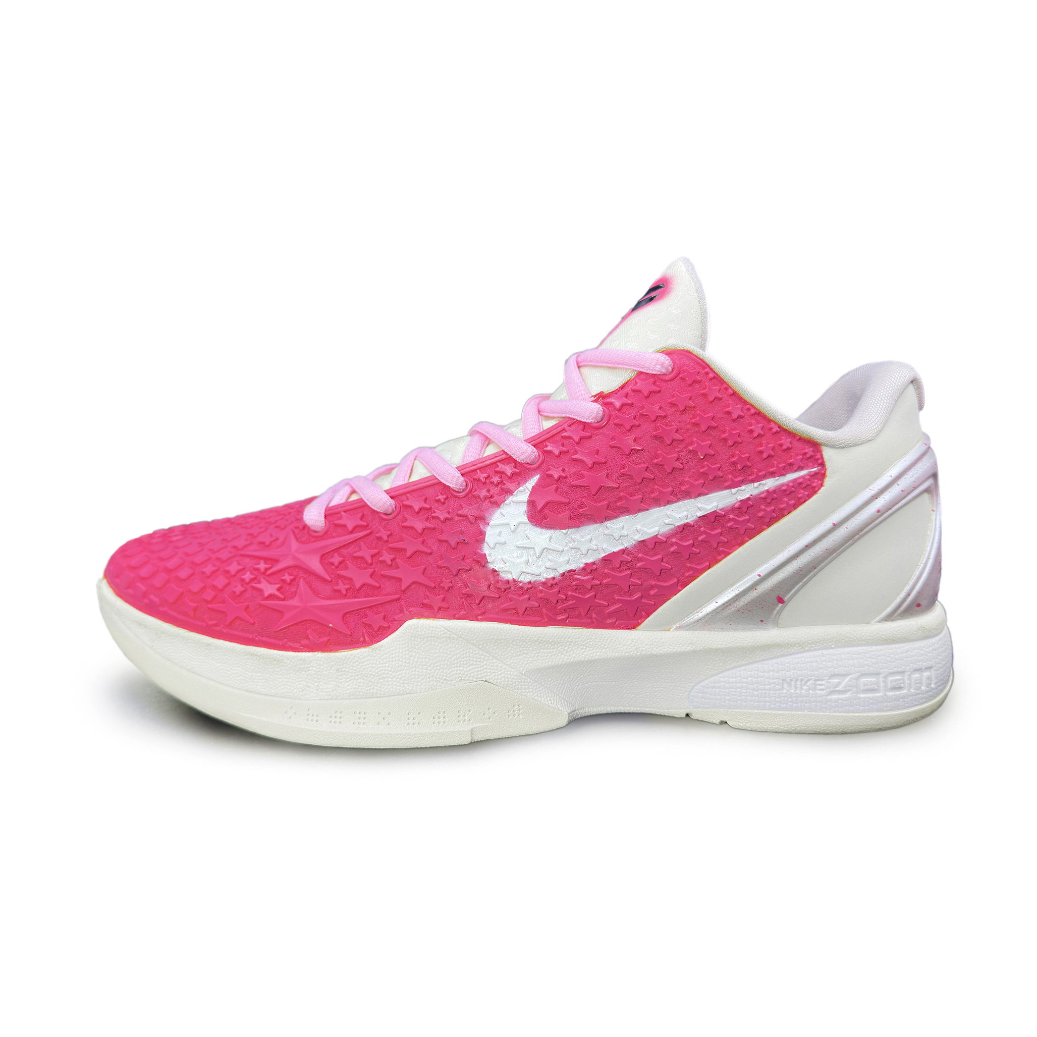 Nike Баскетбольные кроссовки Zoom Kobe 6 с амортизацией и противоскользящим покрытием, низкие, мужские, фуксия
Nike Баскетбольные кроссовки Zoom Kobe 6 с амортизацией и противоскользящим покрытием, низкие, мужские, фуксия