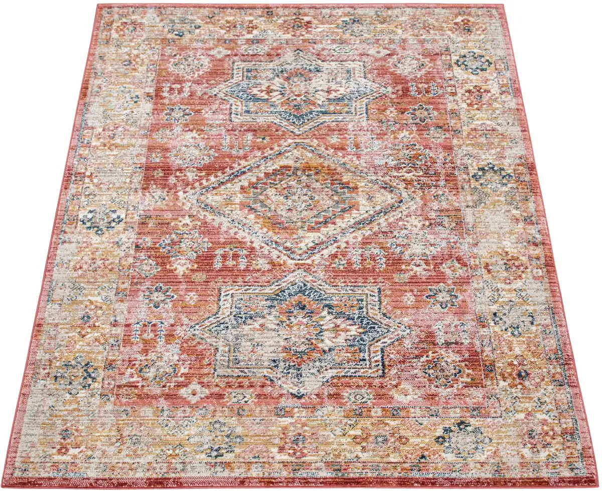 Ковер Paco Home "Herbete 732", прямоугольный, короткий ворс, восточный стиль, винтажный дизайн 60х100 см, красный
Ковер Paco Home "Herbete 732", прямоугольный, короткий ворс, восточный стиль, винтажный дизайн 60х100 см, красный