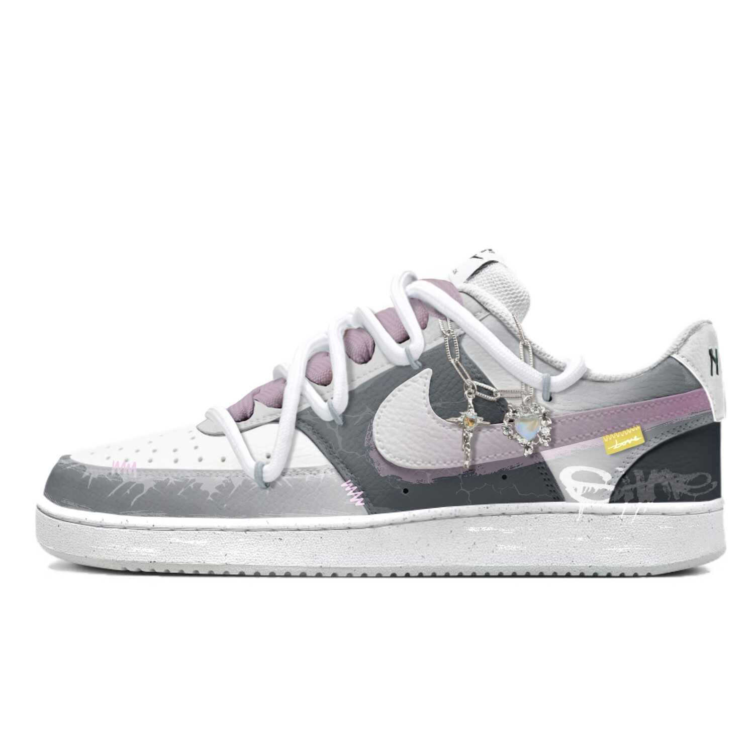 Кроссовки Nike Court Vision 1 Skateboarding Shoes Men Low-top Gray/Pink, цвет Dusty Rose
Кроссовки Nike Court Vision 1 Skateboarding Shoes Men Low-top Gray/Pink, цвет Dusty Rose