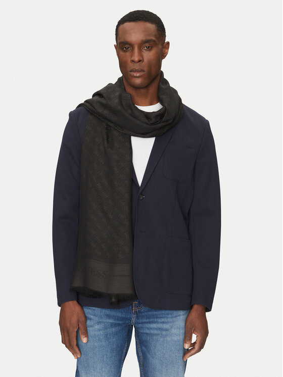 Шарф AM9504 POL03 Guess, черный 
Шарф AM9504 POL03 Guess, черный