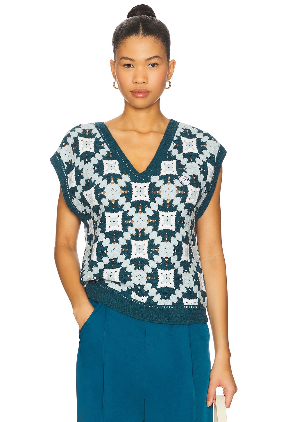 Трикотажный жилет Bianca Malbon Golf, ocean multi
Трикотажный жилет Bianca Malbon Golf, ocean multi