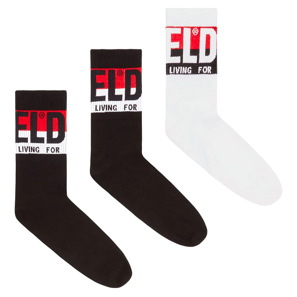 Носки Diesel 00SAYJ-0IQAR Ray 3 pairs, белый/черный
Носки Diesel 00SAYJ-0IQAR Ray 3 pairs, белый/черный