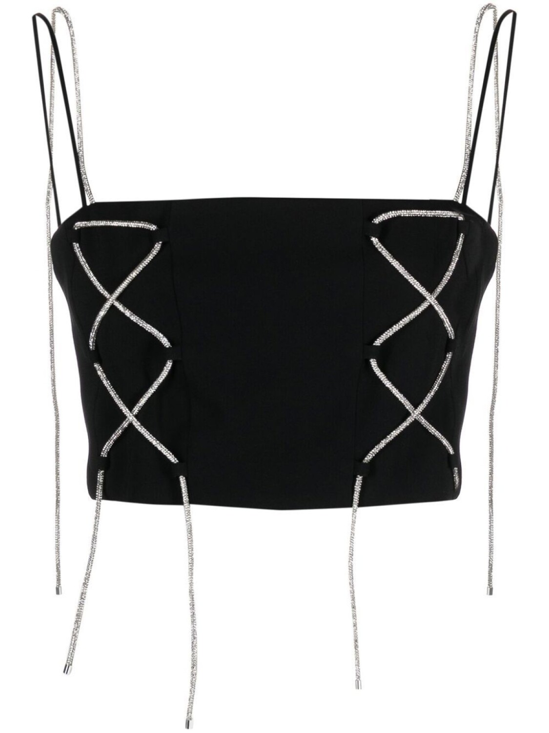 Giuseppe Di Morabito укороченный топ со стразами, черный
Giuseppe Di Morabito укороченный топ со стразами, черный