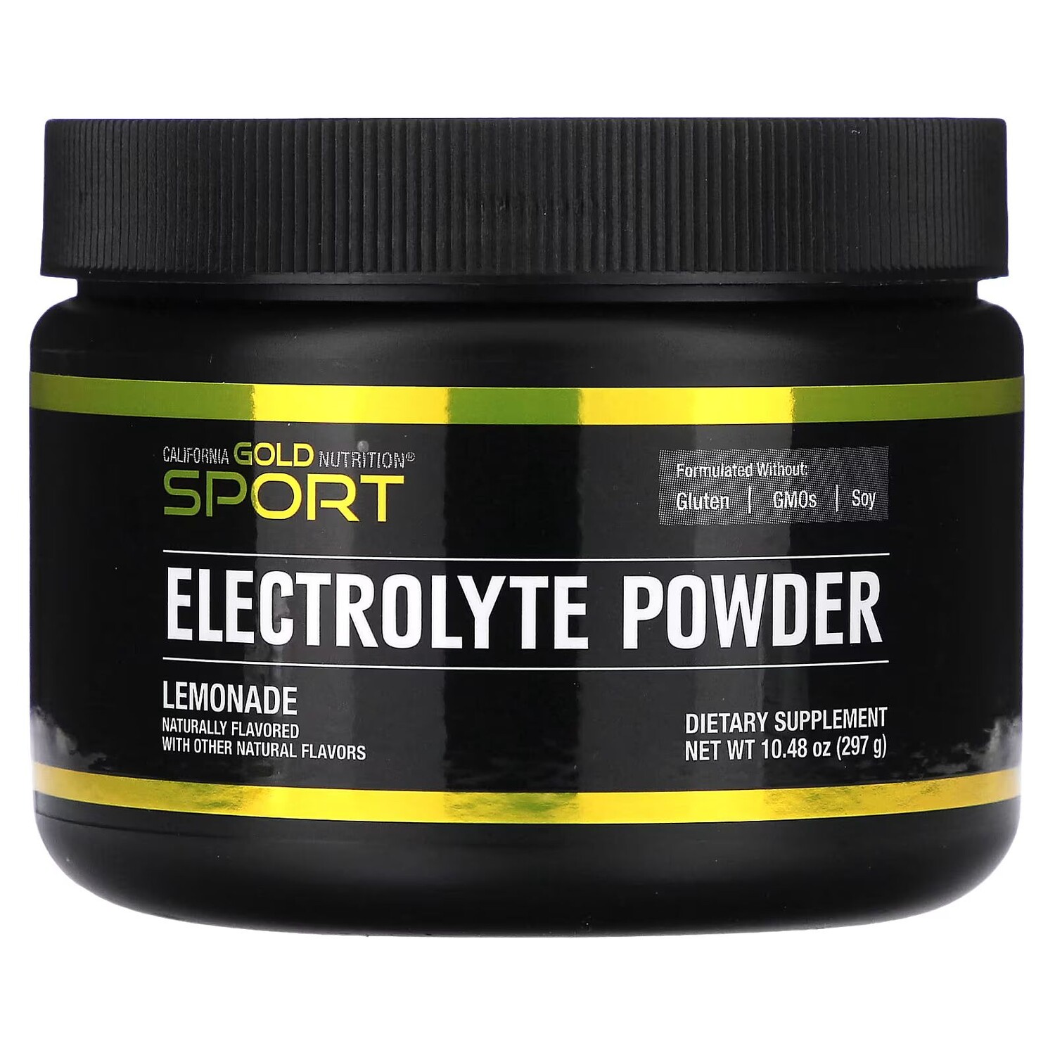 Sport, Электролитный порошок, натуральный лимонад, 10,48 унции (297 г) California Gold Nutrition
Sport, Электролитный порошок, натуральный лимонад, 10,48 унции (297 г) California Gold Nutrition