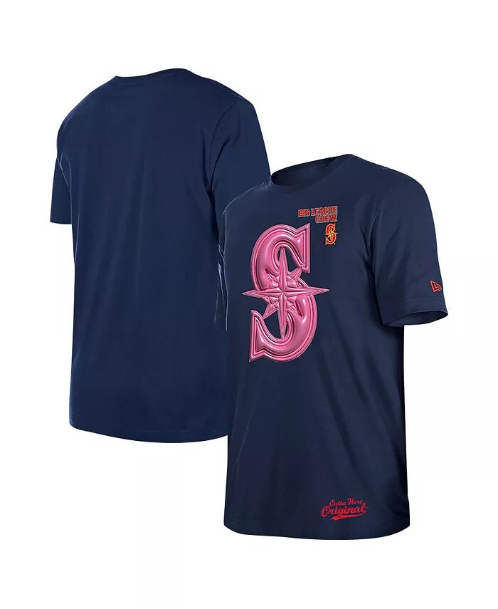 Футболка мужская военно-морская команда Seattle Mariners Big League Chew New Era
Футболка мужская военно-морская команда Seattle Mariners Big League Chew New Era