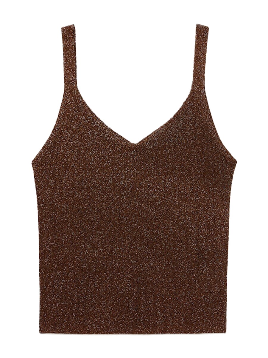 Вязаный топ MANGO KLING, темно-коричневый
Вязаный топ MANGO KLING, темно-коричневый