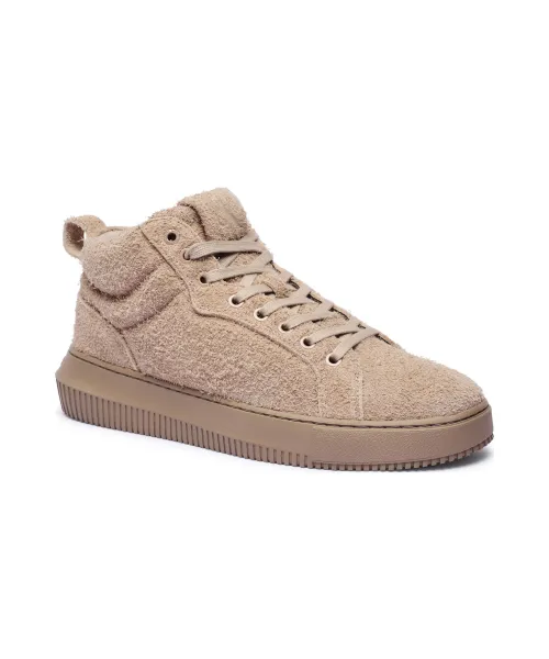 Кожаные кроссовки Calvin Klein Jeans, бежевый 
Кожаные кроссовки Calvin Klein Jeans, бежевый