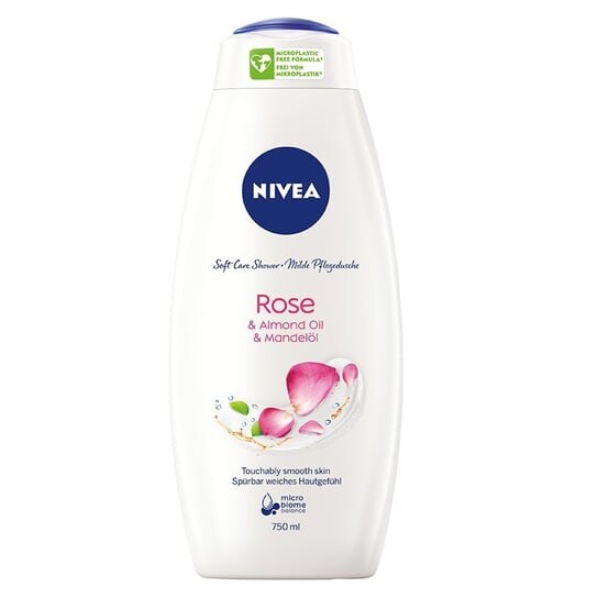 Питательный гель для душа 750мл Nivea, Rose & Almond Oil Care Shower
Питательный гель для душа 750мл Nivea, Rose & Almond Oil Care Shower
